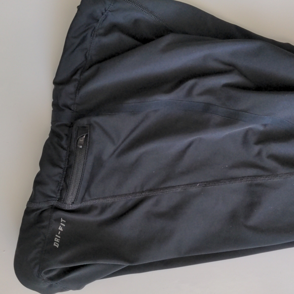 Nike women's black tight dri fit sports gym activewear legging size Medium - Picture 8 of 16